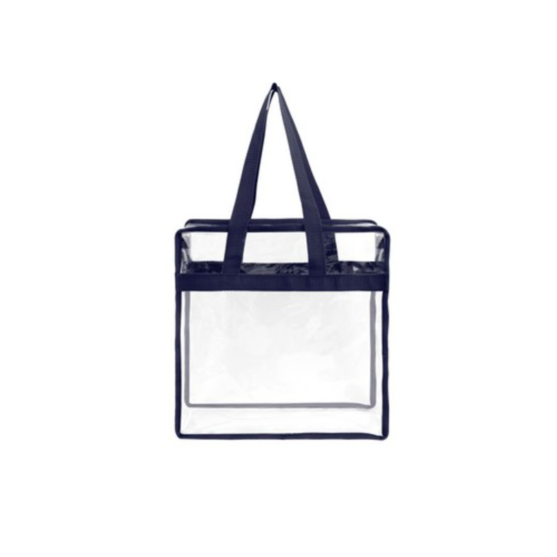 Transparent Zipper Handbag