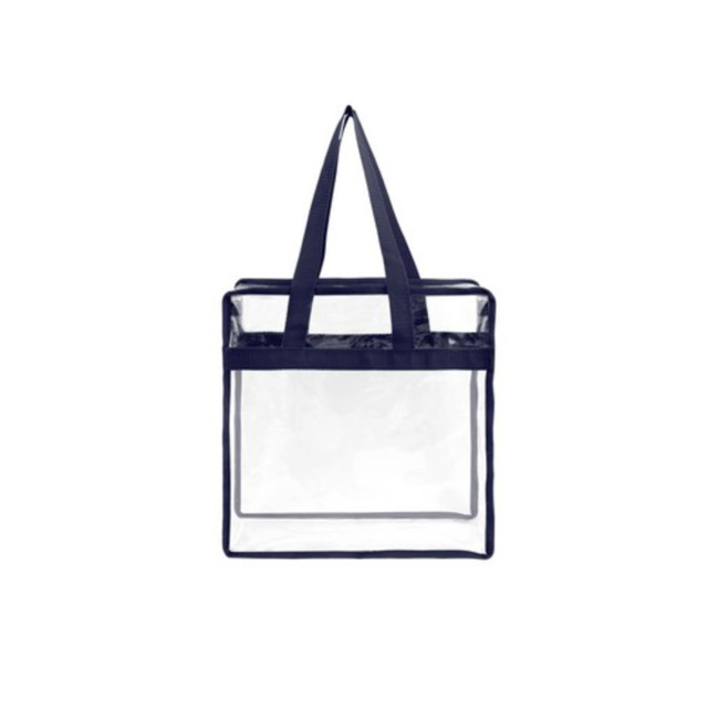 Transparent Zipper Handbag