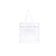 Transparent Zipper Handbag