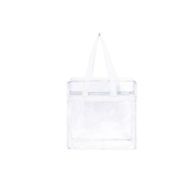 Transparent Zipper Handbag