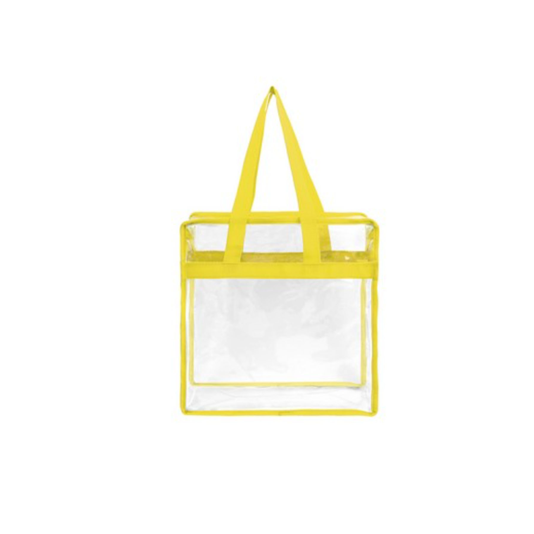 Transparent Zipper Handbag