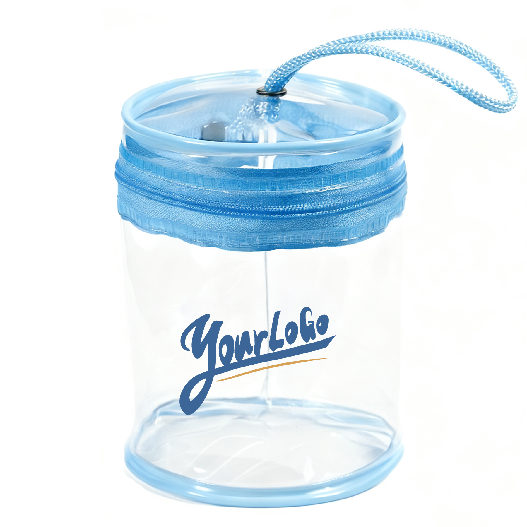 Transparent Cylindrical Bag