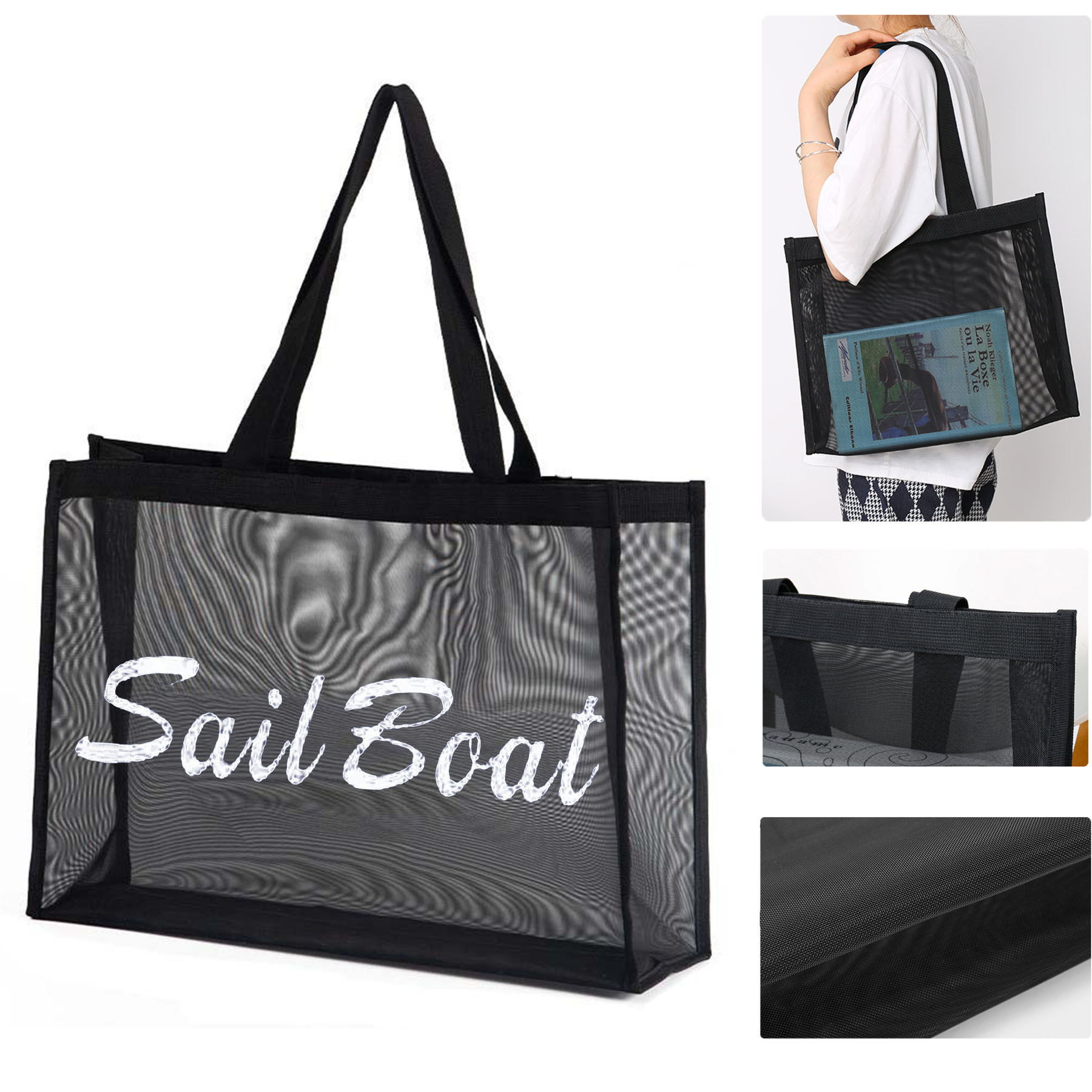 Mesh Transparent Handbag