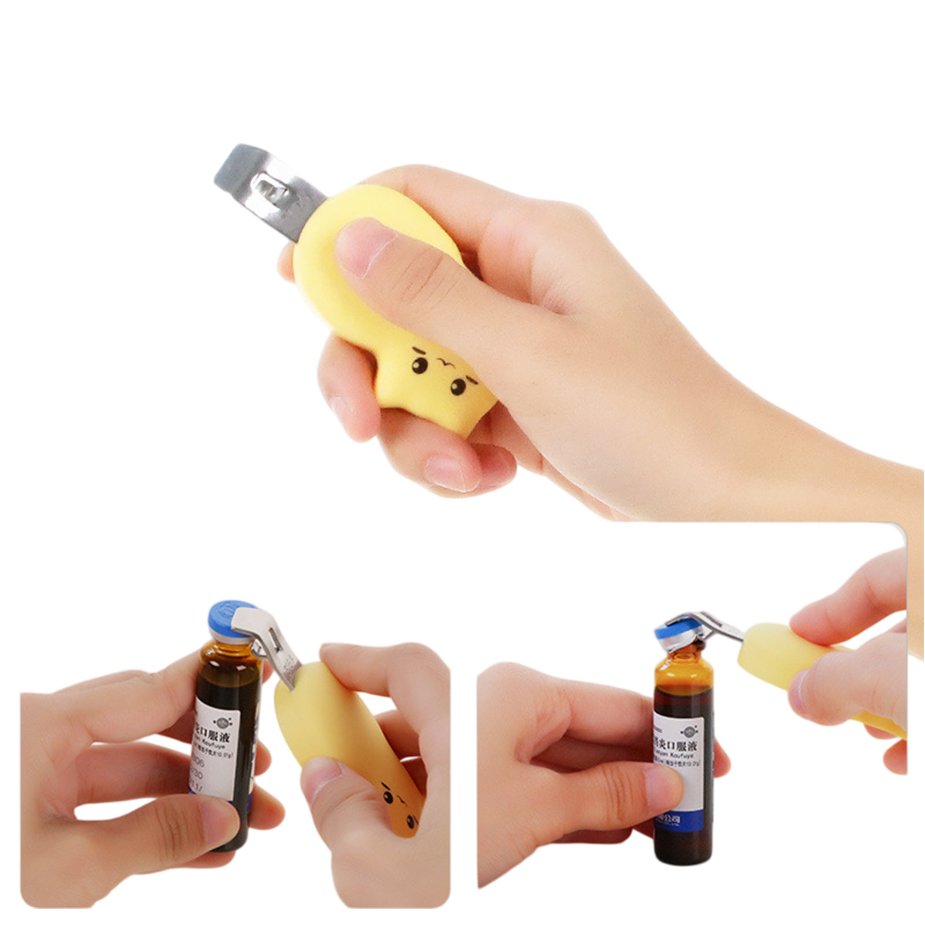 Opener for Beer And Oral Liquid Bottles