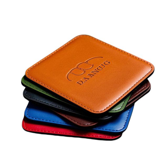 Trendy Leather Coaster