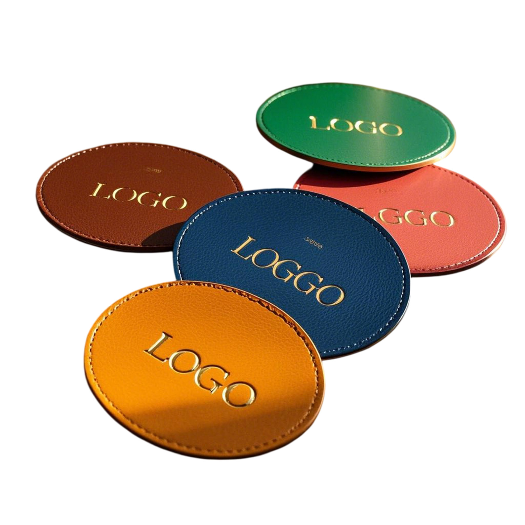 Trendy Leather Coaster