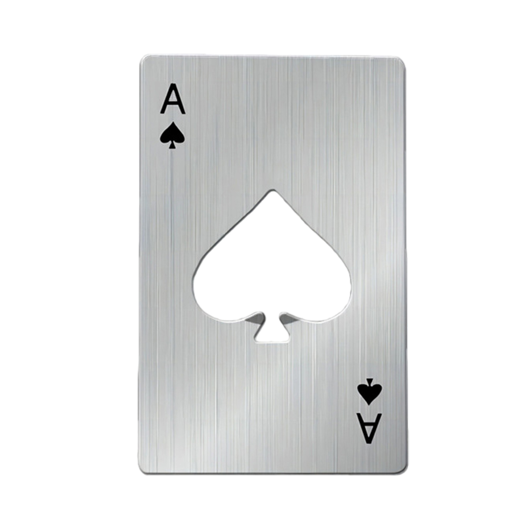 Black Spade Ace Bottle Opener