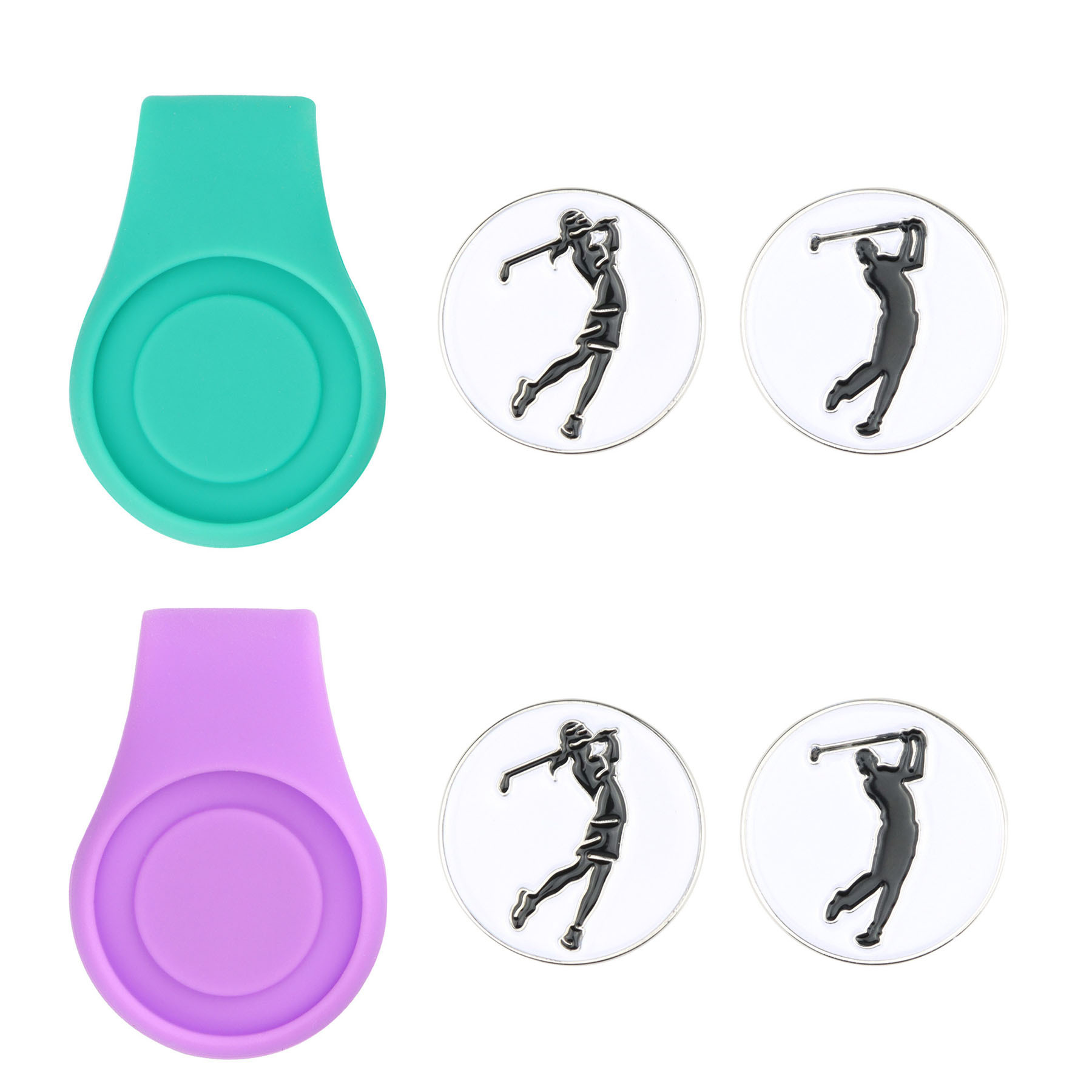 Golf Silicone Cap Clip
