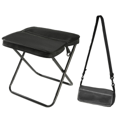 2-in-1 Collapsible Camping Chair With Carry Bag