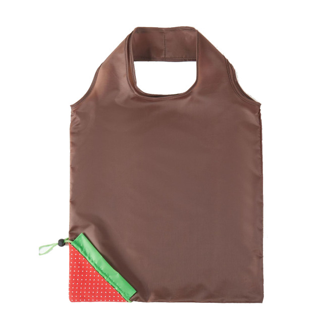 Oxford Cloth Material Foldable Strawberry Shape Tote Bag