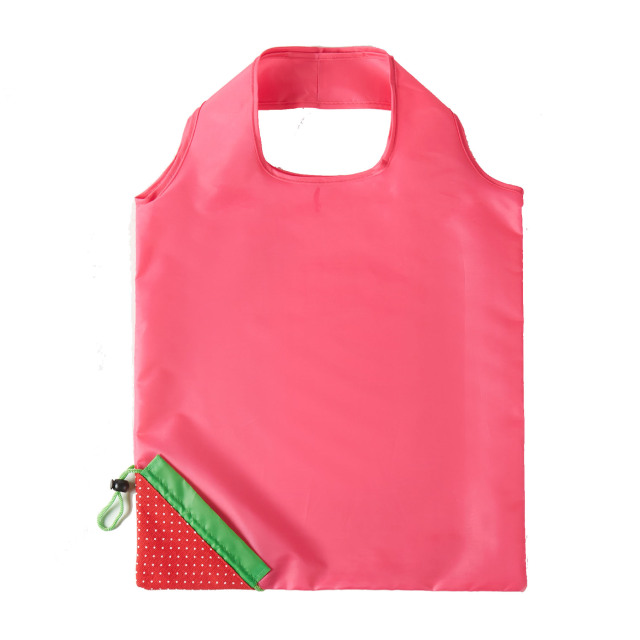 Oxford Cloth Material Foldable Strawberry Shape Tote Bag