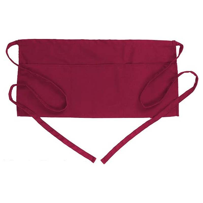 Professional Restaurant Apron with Logo and Multiple Pockets