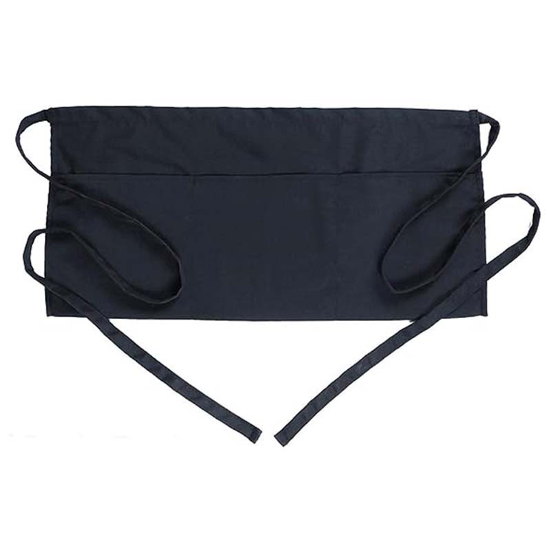 Professional Restaurant Apron with Logo and Multiple Pockets