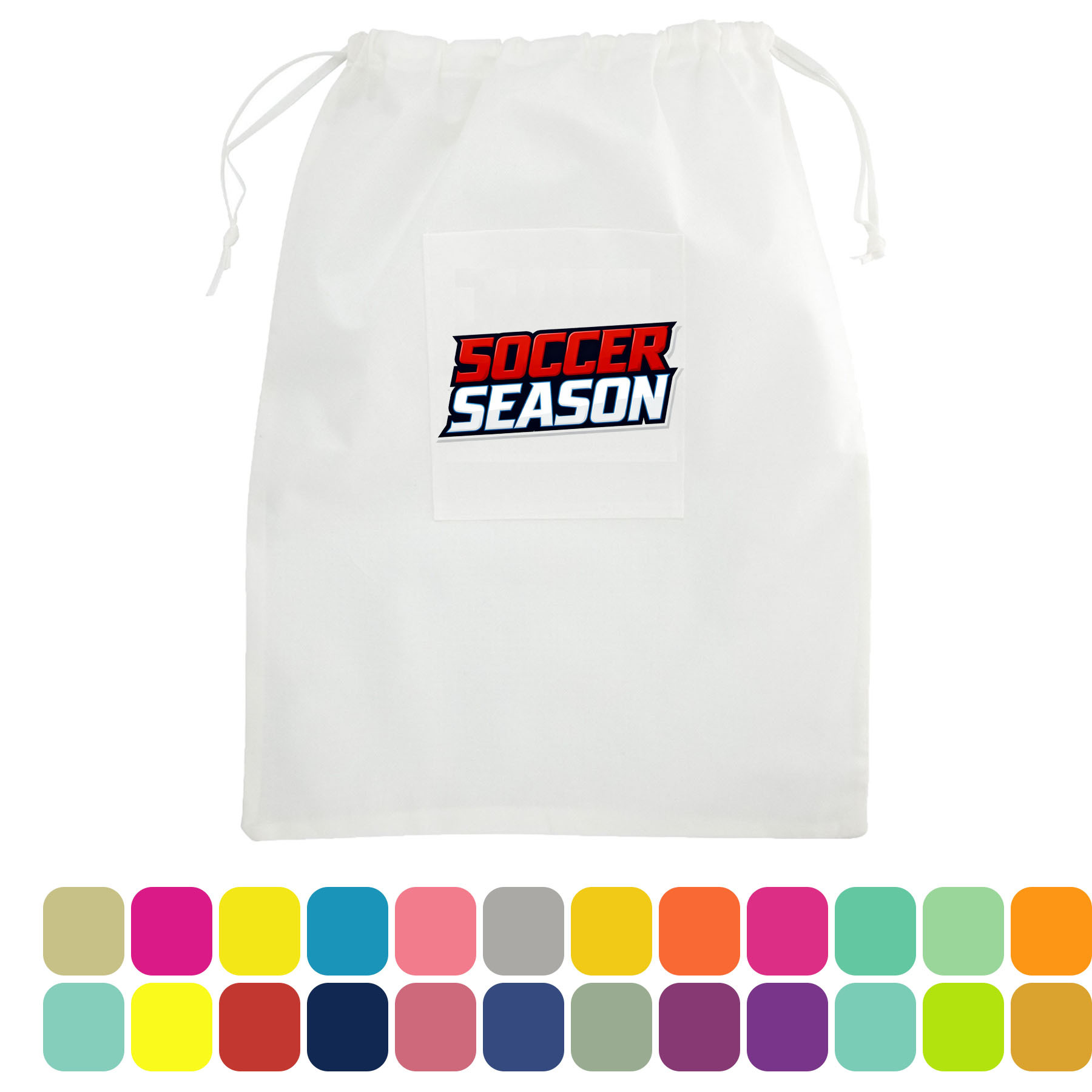 pure cotton laundry bag