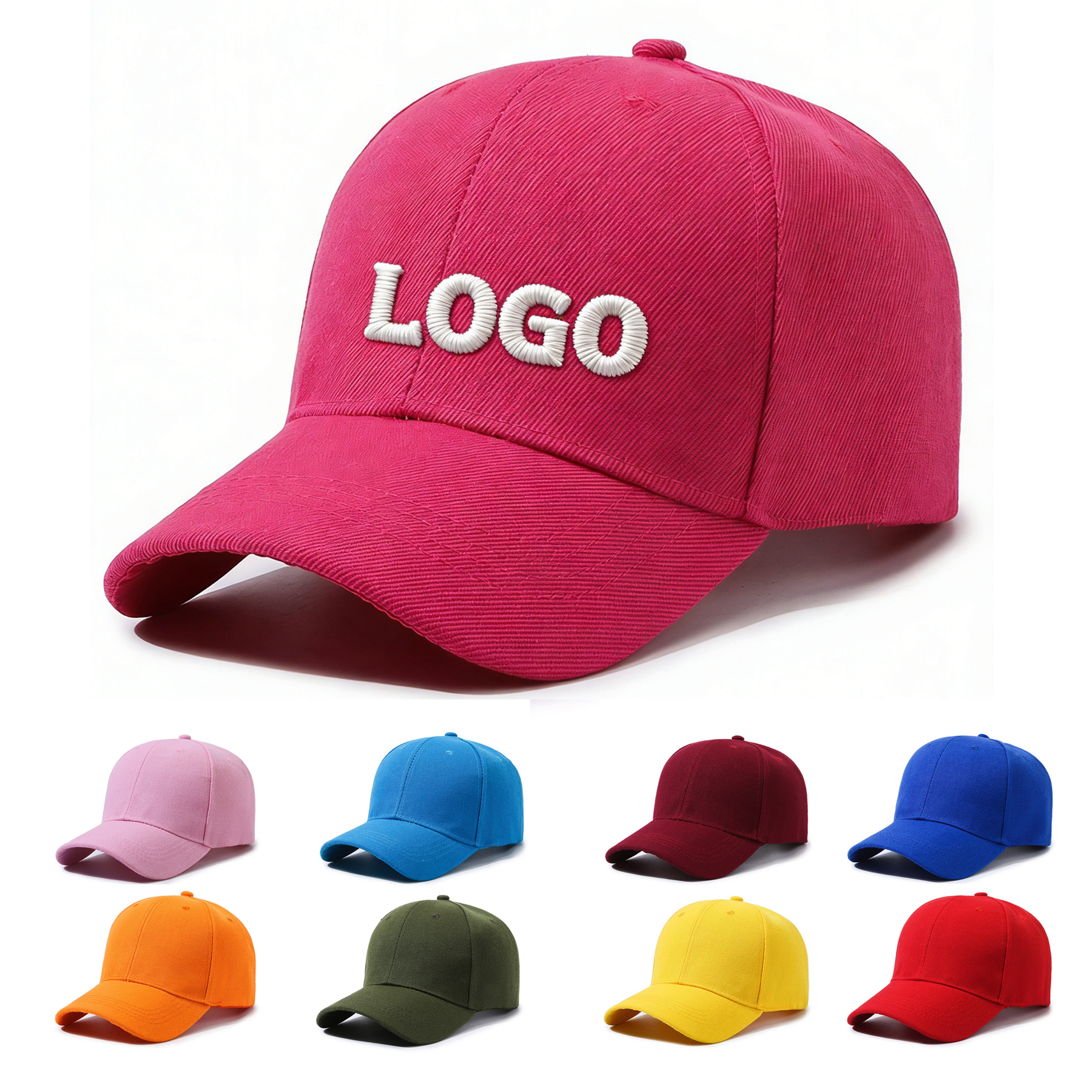 Cotton Adjustable Snapback Cap