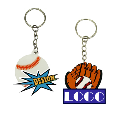 Sports Ball Flat Keychain