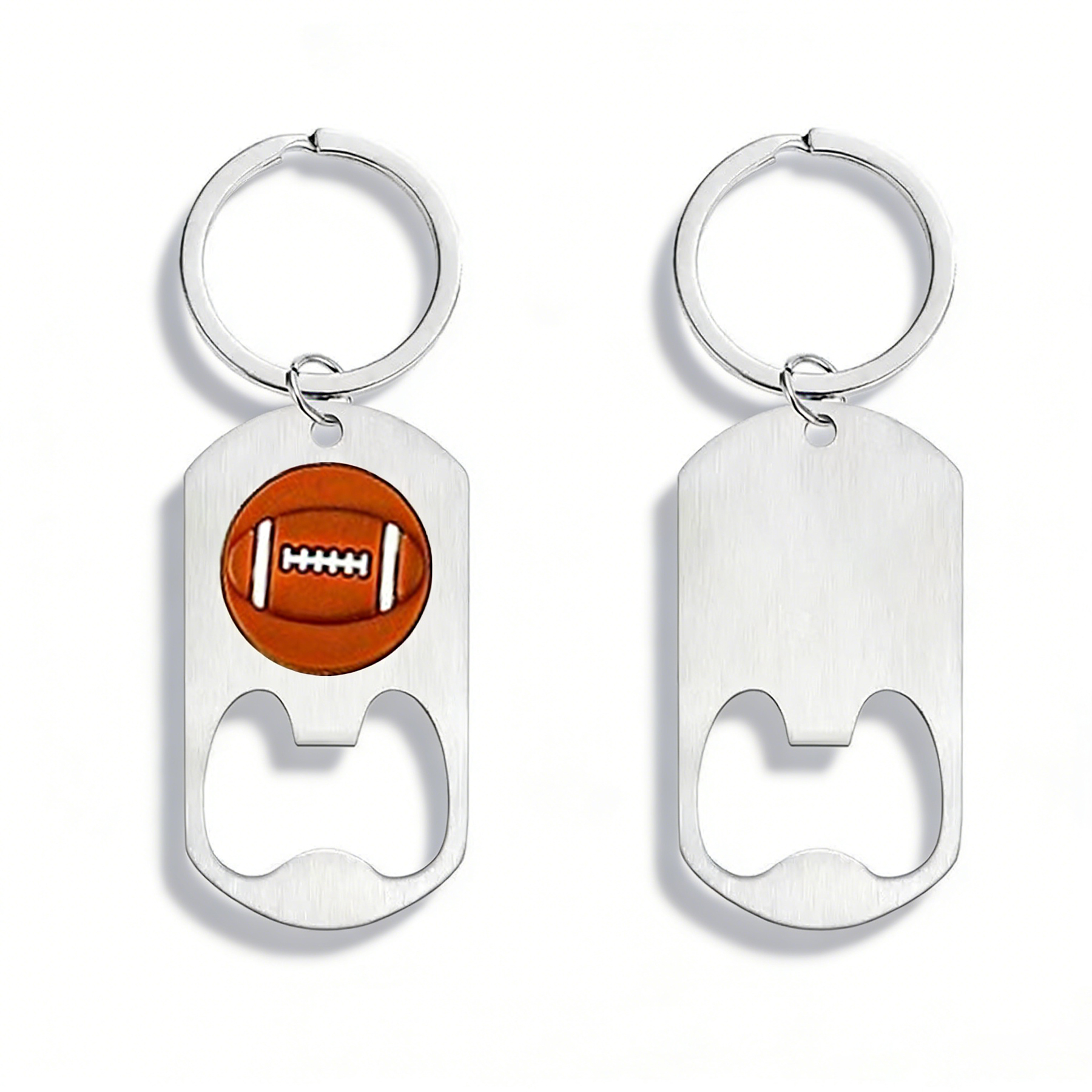 Ball-Shaped Bottle Opener Keychain