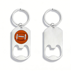 Ball-Shaped Bottle Opener Keychain