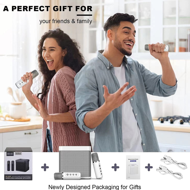 Mini Bluetooth Speaker - with Dual Microphones