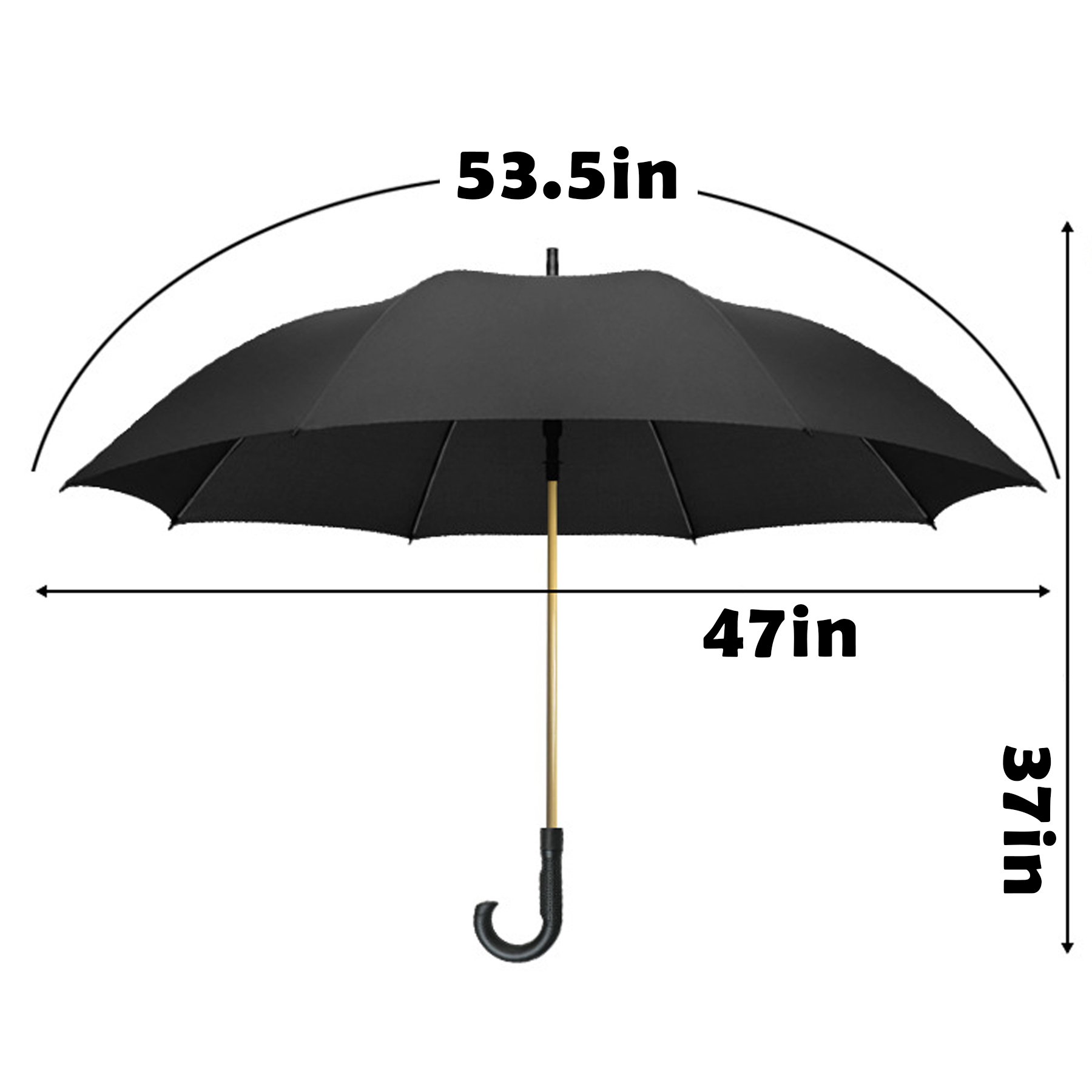 Large Windproof Golf Umbrella