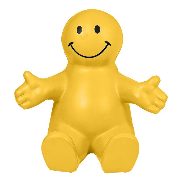 Happy Dude Squeezable Stress Reliever And Phone Holder