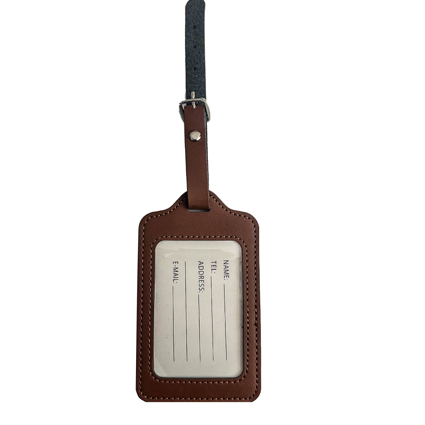 PU Leather Luggage Tag