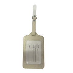 PU Leather Luggage Tag
