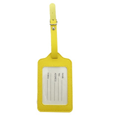 PU Leather Luggage Tag