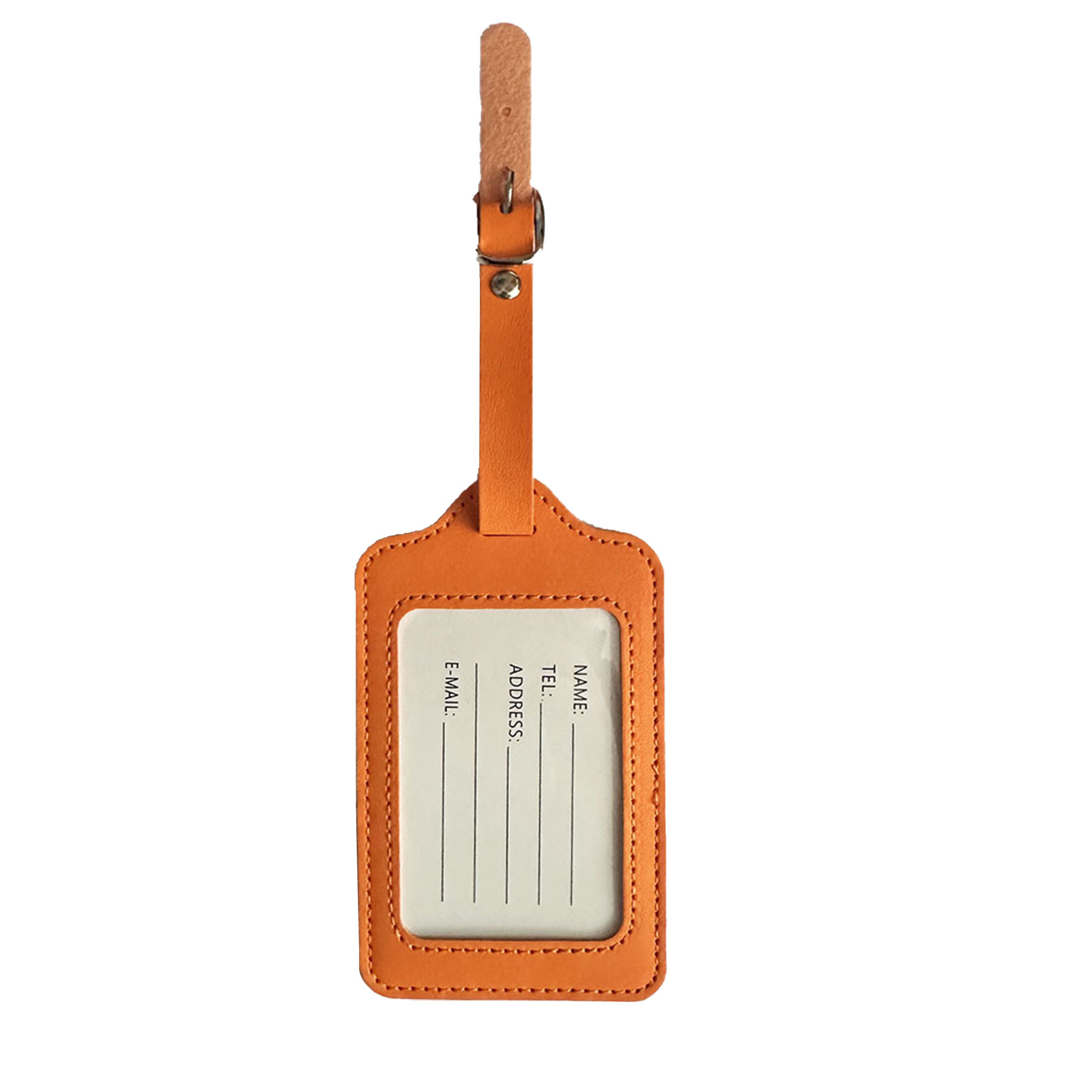 PU Leather Luggage Tag