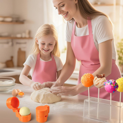 Fun Shapes Round Cake Pop Mold Press