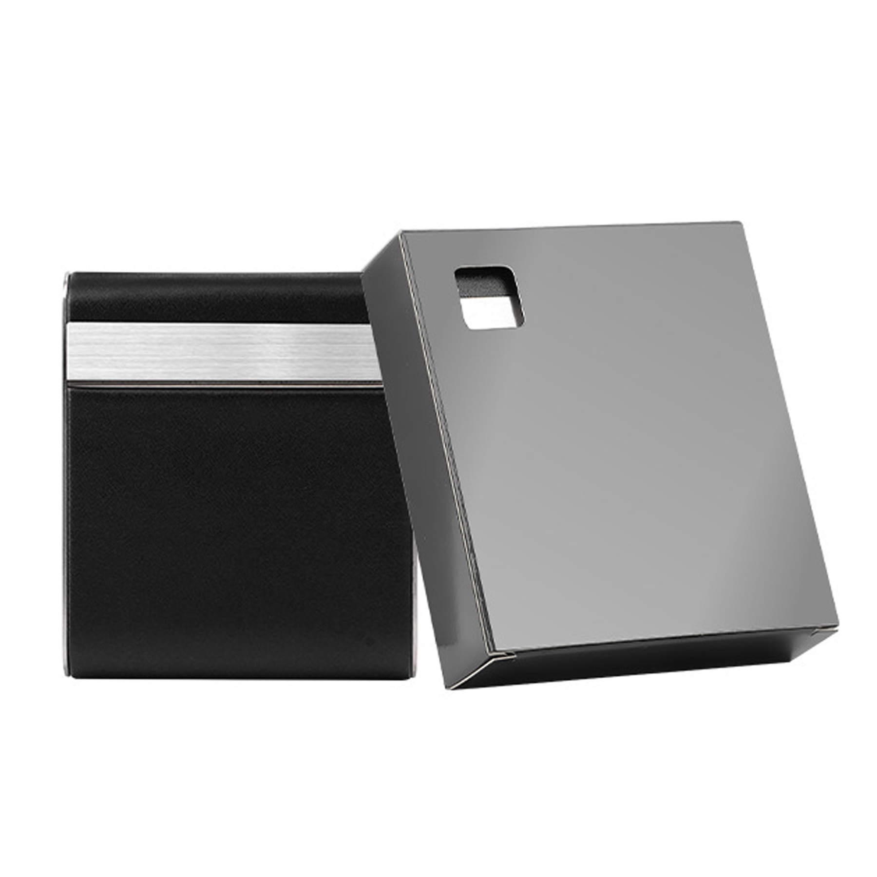 PU Leather Cigarette Case for 20 Cigarettes, Portable