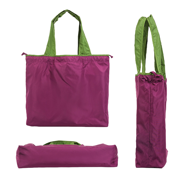 Custom Eco Foldable Drawstring Tote Bag