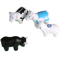 Grassland Animals Stress Ball Keychain
