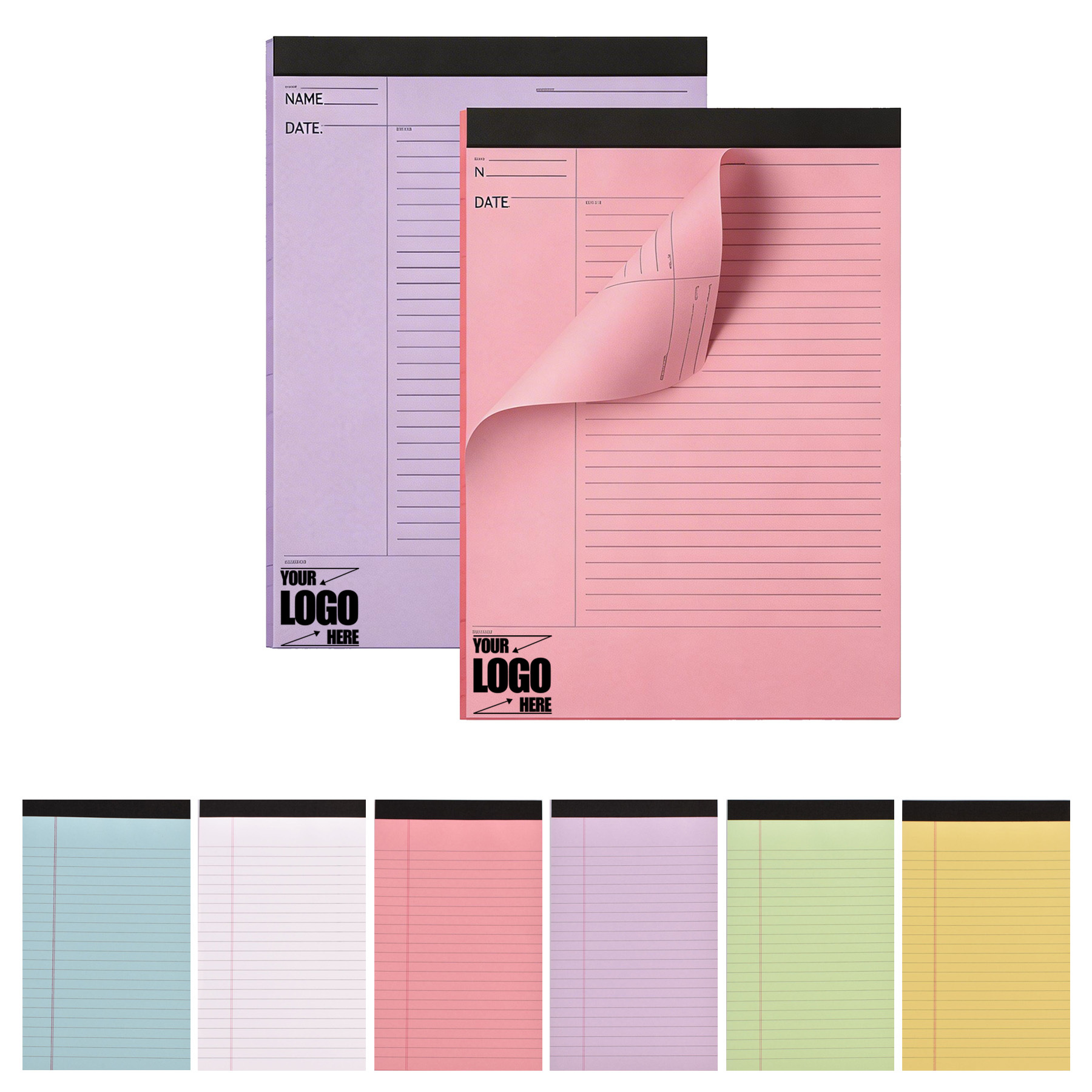 11" X 8.5" Small Easy-Tear Notepads (30 Sheets)