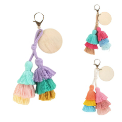 Tassel Keychain & Backpack Accessory