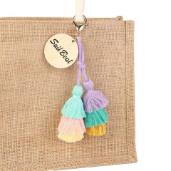 Tassel Keychain & Backpack Accessory
