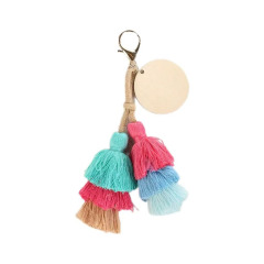 Tassel Keychain & Backpack Accessory