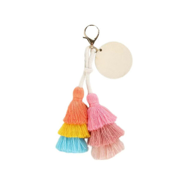 Tassel Keychain & Backpack Accessory