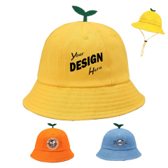 Fun Cotton Kids Outdoor Sun Protection Fisherman Hat