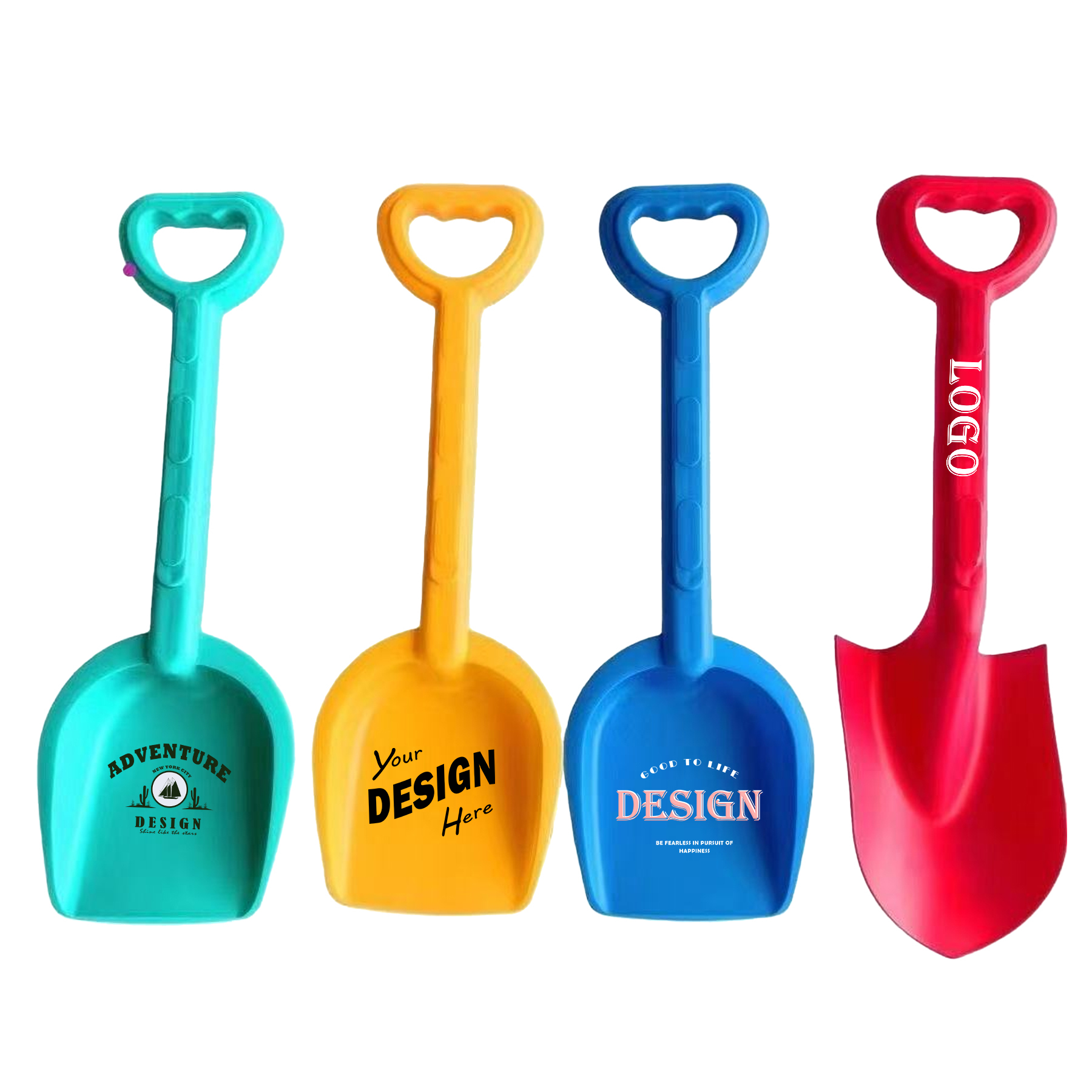 Kids Beach & Snow Shovel Toy - 2 Pack