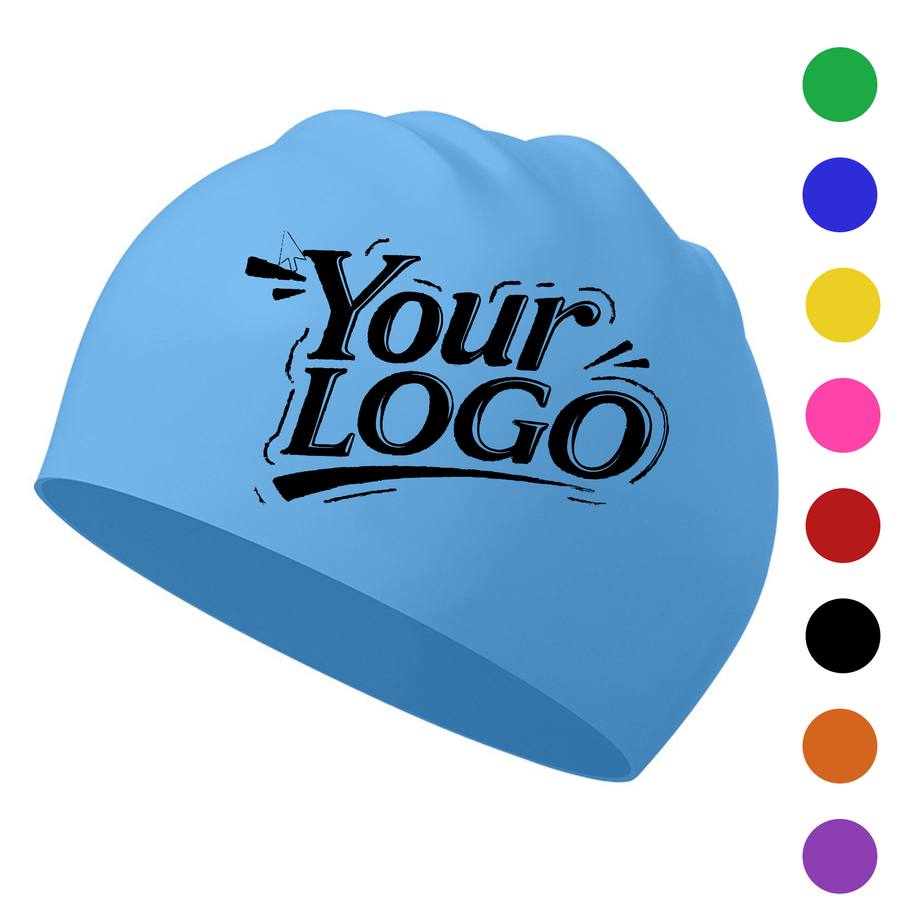 Silicone Swim Cap for Men & Women