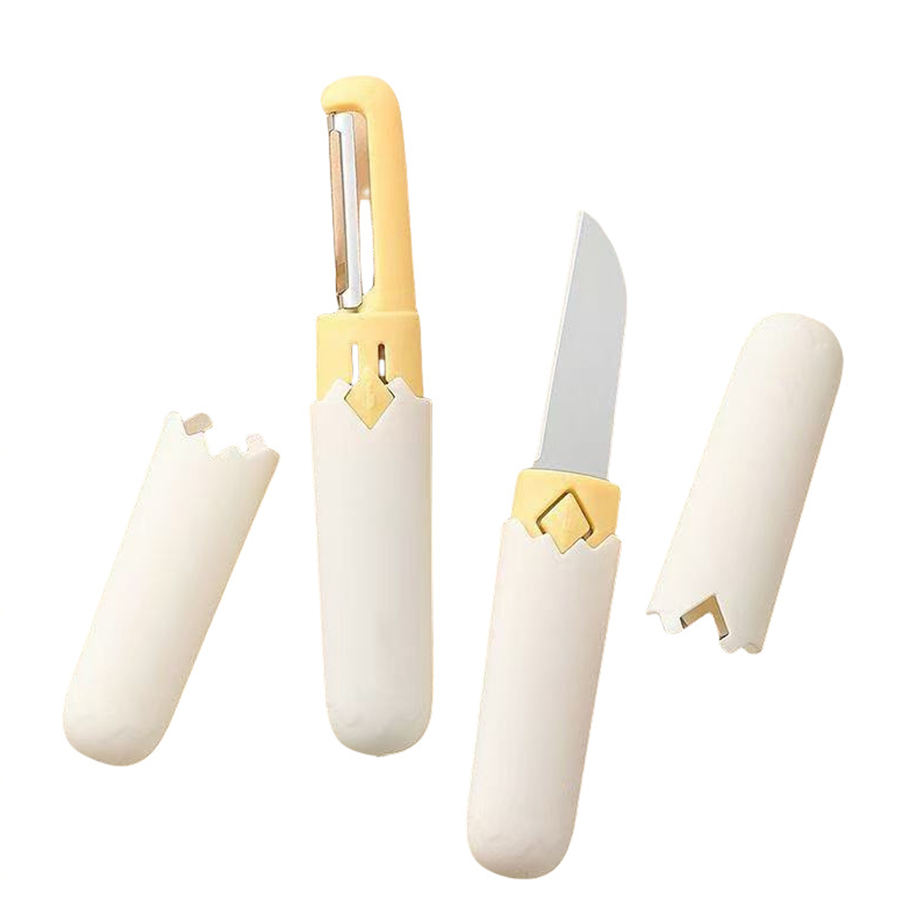 2-in-1 Stainless Steel Peeler for Kitchen