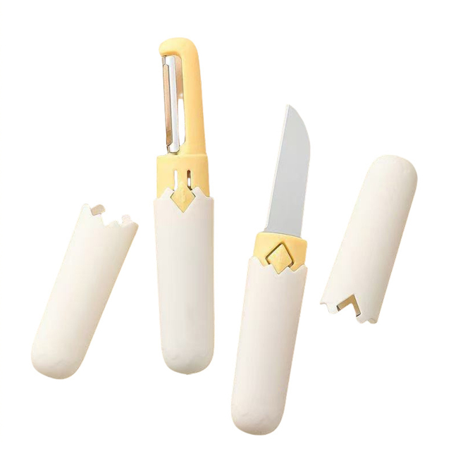 2-in-1 Stainless Steel Peeler for Kitchen