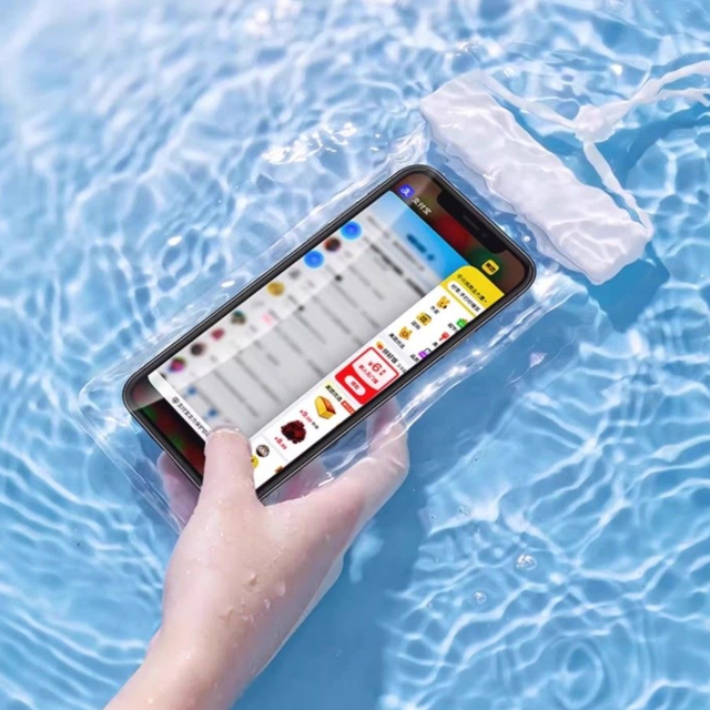 Waterproof Phone Pouch for Swimming, Touch Sensitive