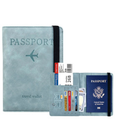 PU Leather Passport and Document Holder
