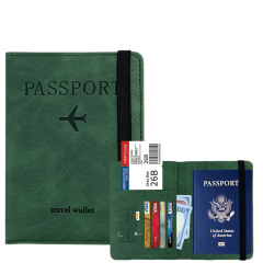 PU Leather Passport and Document Holder