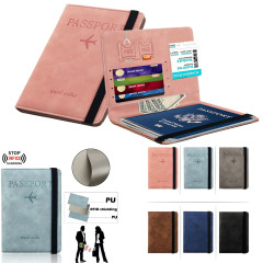 PU Leather Passport and Document Holder