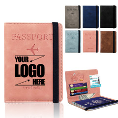 PU Leather Passport and Document Holder
