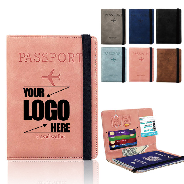 PU Leather Passport and Document Holder