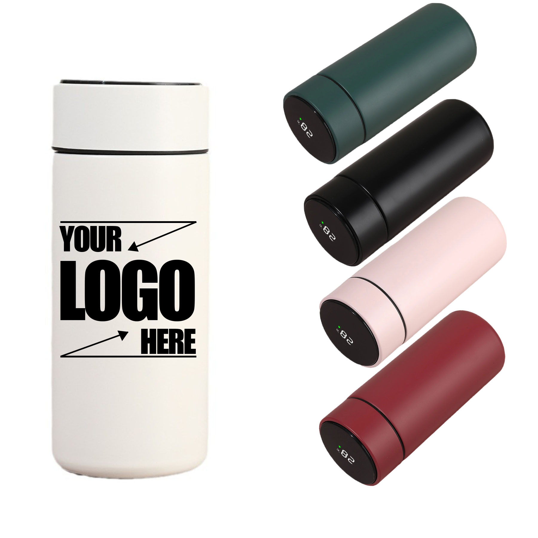 Smart Display Temperature Stainless Steel Insulated Cup